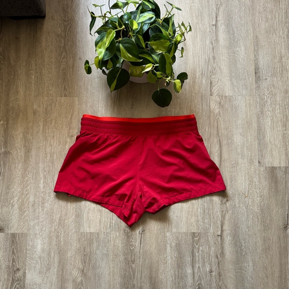 Fabletics Red Running shorts - image 6